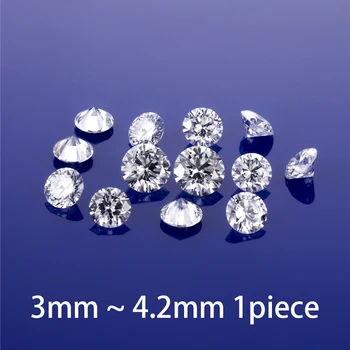 3mm ~ 4mm DEF VVS VS Laboratorijoje Auginami Melee HPHT Lab Sukūrė Deimantai Laisvas