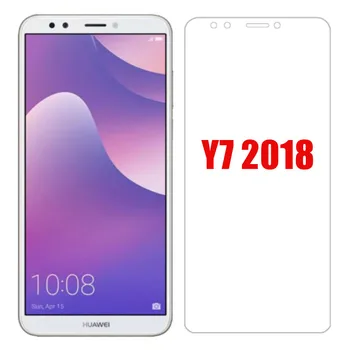3pcs 9H Grūdintas Stiklas Huawei y7 premjero 2018 Y7 2018 Telefono Screen Protector, ant Huawei y7prime2018 huawey Apsauginis Stiklas