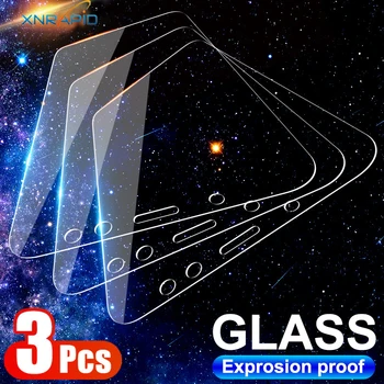 3Pcs Grūdintas Stiklas Ant Samsung Galaxy A8 A6 J6 J4 Plius J2 J8 A5 A7 A9 2018 Screen Protector For Samsung A40S A50S A70S Filmas