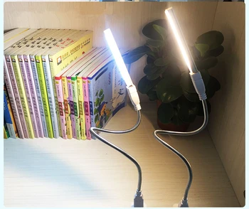 3W/8W/12W/24W USB LED Skaitymo Nakties Šviesos Nešiojamų Stalo Lempa Lauko Žuvų Kempingas Ryškios šviesos Lempos Studentų Stalo Lempos