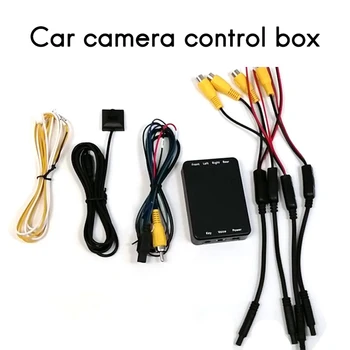 4 Būdas Kameros, Įjungti Sistemos 360 Peržiūrėti Automobilių Kameros Valdymo Dėžutė Galiniai Priekinė Kamera Galinio vaizdo Atsarginės Kameros, Automobilių