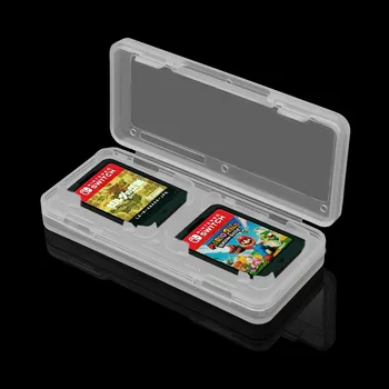 4 In 1 Žaidimas Kortelės Atveju Plastikiniai Nintendo Jungiklis Nešiojamų Saugojimo Dėžutė NR Jungiklis 4 Žaidimas Kortelės Apsauginis Dangtelis Sunkiai Shell