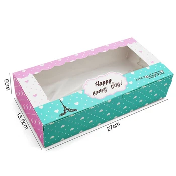 40PCS Kraft Popieriaus Dėžės Pakavimui Cupcake Dovanų Dėžutėje Flamingo Gėlė Vestuvių Langelį Tortas, Saldainių Lėlė Žaislas Šalies Naudai Kartono