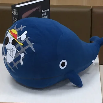 46cm VIENAS GABALAS Raab Laboon Pliušinis Lėlės Aukštos Kokybės Mados Dovana Tiekimo Straw Hat Piratai Pasirašyti Whale Island Įdaryti Žaislas
