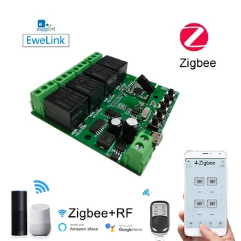 4CH Zigbee WiFi, Įjunkite Modulio Belaidžio Belaidžio 4 Relės Kortelės EWelink APP 