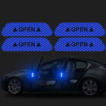 4pcs Atidaryti Automobilio šviesą Atspindinčios Juostos Įspėjimo Ženklas įklija, dacia duster 