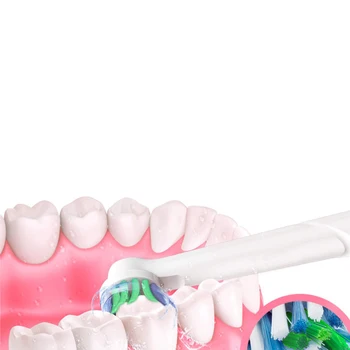 4Pcs Oral-B Elektrinių dantų šepetėlį Vadovai Pakeitimo Priedai Teptuku Atsarginės Dalys /Pak Tikslumo Sonic Clean Šepetėlių Galvutės
