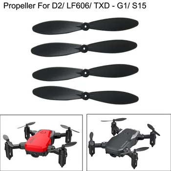 4pcs Sraigtai Geležtės D2/ LF606/ G1/ S15 Mini Rc Quadcopter Drone, Nuotolinio valdymo drone priedai