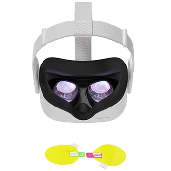 4pcs TPU Minkštas Kino Objektyvo apsaugos Oculus Quest 2/Rift S/GO VR Akiniai Lęšio Apsauginę Plėvelę VR Priedai