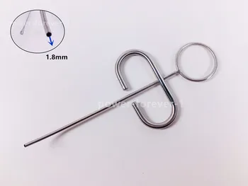 4Sizes Dantų MTA Plugger Implantas Konvejerio Endo Šaknų Kanalų Danties Minkštimo 0,8 mm 1,0 mm 1,2 mm 1,8 mm 1PIECE