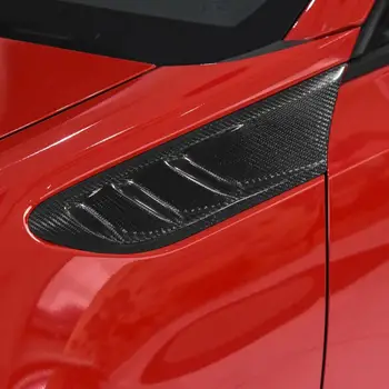 50%KARŠTO 2vnt lipnios Anglies Pluošto Automobilio Pusės Sparnas Fin Angos Dangtelio Apdaila Toyota GT86 2012-2019