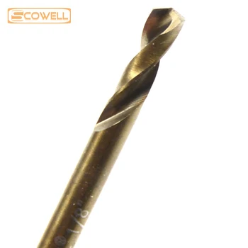 50% nuolaida Sumaišyti Kobalto Dvigubai Pabaigos Gręžimo komplektas Spiralės Jobber Twist Drill Bits 3mm,3,2 mm,3,5 mm,4mm,4.2 mm,4,5 mm,5mm