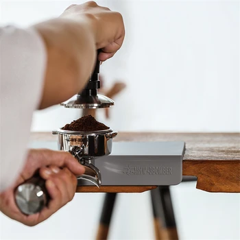 58.35 mm Reguliuojamas Kavos Suklastoti Butas bazė Nerūdijančio Plieno Milteliai Plaktukas Espresso Suklastoti Kavos Priedai Barista Įrankiai