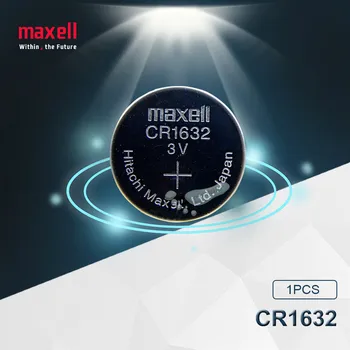 5pc Maxell Originalus cr1632 3v mygtuką ląstelių monetos ličio baterijas žiūrėti automobilį žaislas BR1632 ECR1632 DL1632 KCR1632 LM1632 KL1632