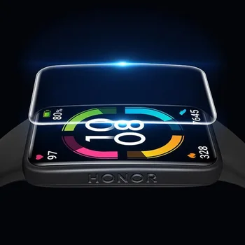 5vnt Minkštos TPU Aišku, Apsauginė Plėvelė Huawei Juosta 6 Smart Apyrankė Screen Protector Cover Band6 Smartband Apsauga