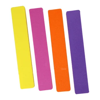 5vnt stačiakampio nagų buferio blokas spalvinga failą UV gelio stovėti sponge lenkijos pedikiūro kaliaus valiklis manikiūro įrankiai