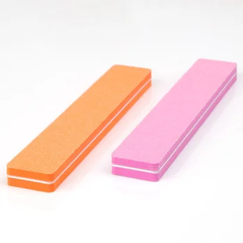 5vnt stačiakampio nagų buferio blokas spalvinga failą UV gelio stovėti sponge lenkijos pedikiūro kaliaus valiklis manikiūro įrankiai