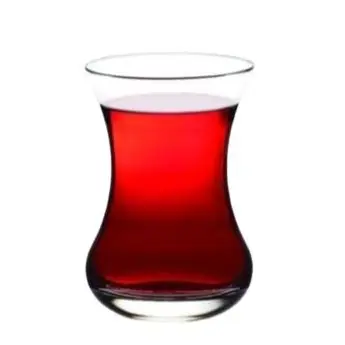6 plonas juosmens turkijos arbatos puodeliai aukštos kokybės akiniai - 5 valandų pristatymo paslaugos - už šešis žmones - kiekvieną stiklo 135 cc