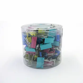 60 vnt. Metalinės sąvaržėlės 15mm spalva sąvaržėlės, naudojami knygoms mokyklos raštinės reikmenys, biuro reikmenys aukštos kokybės