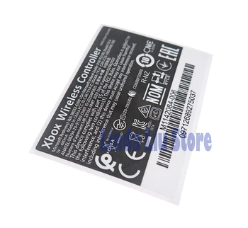 60pcs Black & White Belaidžio Atgal Etiketės Serijos Lipdukas Lazerio lipdukai, Etiketės, Plombos XBOX Serijos S X Valdytojas