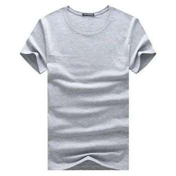 6291-Užsienio prekybos vasaros trumparankoviai medvilnės marškinėliai trumparankoviai korėjos versija banga vyrų solid color line stitchin
