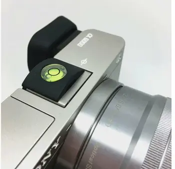 6Pcs/Set Kamera Burbulas gulsčiukas tiesioginės kontaktinės jungties Raštas Padengti VEIDRODINIŲ Fotoaparatų Priedai Sony A6000 Canon Nikon