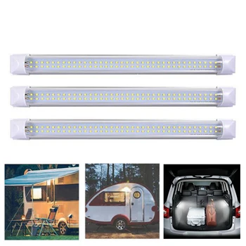72 LED CarInterior Apšvietimo Šviesos Lubų Lempa Skaitymo Šviesos Auto Transporto priemonės Universalus 12V-85V