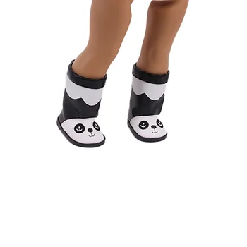 7cm Lėlės Batai Batai Mielas Kačiukas Panda Kūdikių Bateliai 18 Colių Amerikos&43Cm Naujas Gimęs Kūdikis Lėlės Priedai Kartos mergaičių Žaislas