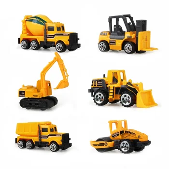 8 Stilių Mini Lydinio Inžinerijos, Automobilių, Traktoriaus Žaislas savivartis Klasikinis Modelis Transporto priemonės Švietimo Žaislai Berniukams, Vaikų