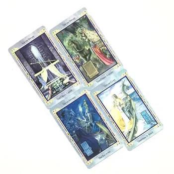80Card Legendos Arthurian Taro Kortų Oracle Kortelę Likimas Būrimą stalo Žaidimas Taro Ir Įvairių Taro Funkcijos