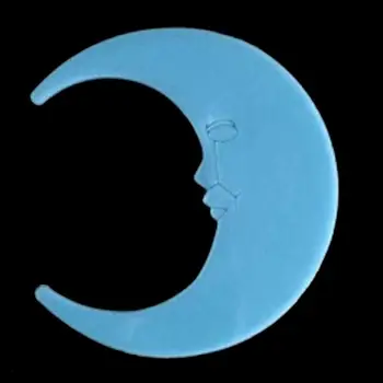 8cm Kūrybos Siena Lipdukas Mėnulis šviečia Tamsoje Šviečiantys Kambarį Miegamojo Puošmena Vaikų Kambario Švyti Tamsoje Lipdukai