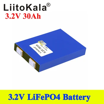 8pcs LiitoKala 3.2 V 30Ah LiFePO4 Baterija Ląstelių 30000mAh Ličio geležies fosfato giliai ciklų 
