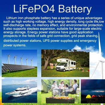 8pcs Naujų 3.2 V 180Ah lifepo4 Baterija 3C Ličio geležies fosfato pasidaryk pats 12V 24V Saulės Energijos Saugojimo RV UPS Elektrinių automobilių baterijos