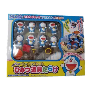 8Pcs/Set Animacinių filmų Doraemon Dorayaki Pokonyan Nobita Nobi Dorami Apdailos Gimtadienio Dovana PVC Veiksmų Skaičius, Modelis Žaislas 4CM X2523