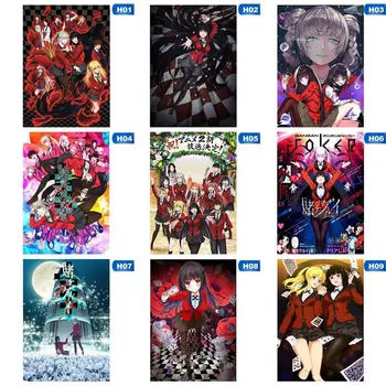 9 Stilių Janpnese Anime Kakegurui Retro Plakatai Kraft Sienos Popieriaus Aukštos Kokybės Dažymas Plakatas Namų Dekoro, Sienų Lipdukai