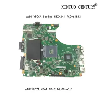 A1871067A SONY VAIO VPCCA Serijos MBX-241 PKG-61813 Nešiojamas plokštė V061 1P-0114J00-6013 HM65 DDR3 testuotas darbo