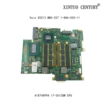 A1874899A Sony Vaio SVZ13 MBX-257 Nešiojamas Plokštė 1-886-555-11 W/ Atminties i7-3612QM 2.1 Ghz CPU testuotas darbo
