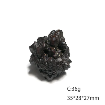 A2-6 Natūralaus Retas Egipto Limonite Mineralinių Pavyzdys Zonose ir Kristalai Gydymo Kvarciniai Akmenys