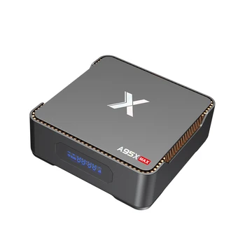 A95X MAX 4GB 64GB Android 9.0 Smart TV BOX Amlogic S905X2 2.4 GHz/5 ghz WIFI Media Player 4K Set-top box, 1000Mbps Bluetooth 4.2