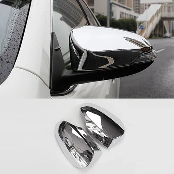 ABS Anglies pluošto Toyota Venza Auris 2013 M. m. m. 2016 m. 2017 Reikmenys, Automobilių Šoninės Durys galinio vaizdo veidrodis padengti apdailos stilius
