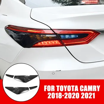 ABS Dūmai Juodi Galiniai Lempos Atspalvis Padengti Apdaila Toyota Camry 2018-2020 2021 Lempos Gaubtai