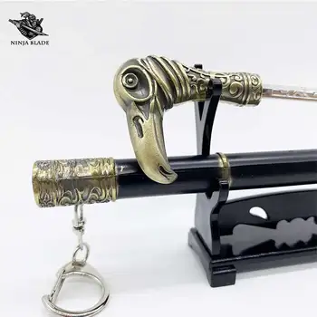 AC Sindikatas Cukranendrių Kardas Jokūbas Frye Lazdą Ašmenys Mini Replika Metalo Peilis Pultelio Modelis, Skirtas Parduoti