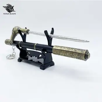 AC Sindikatas Cukranendrių Kardas Jokūbas Frye Lazdą Ašmenys Mini Replika Metalo Peilis Pultelio Modelis, Skirtas Parduoti