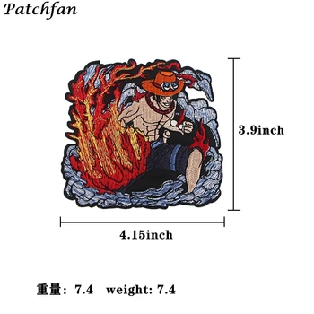 AD417 Patchfan Anime Emblemos Siuvinėjimo Pleistras Aplikacijos 