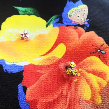 AELESEEN Prabanga Vasaros Duobute Suknelė 2021 Mados kilimo ir tūpimo Tako-Line Slim Raidžių Gėlių Spausdinti Rankovių Atsitiktinis Atostogų Suknelė