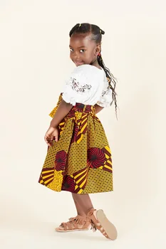 Afrikos Drabužiai Moterims, 2021 M. Vasaros Mados Afrikos Vaikams Spausdinimo Sijonai Afrikos Drabužiai