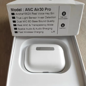 Air30 TWS ANC Tiesa Šviesos Jutiklis Nekilnojamojo Balso Pažadinti Belaidžių Ausinių HD Dual MIC 5.0 