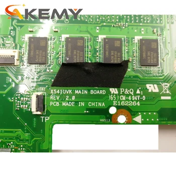 Akemy X541UVK motininės plokštės i5-6200/6198 8GB RAM V2G Už Asus X541UVK X541UJ X541UV X541U F541U R541U nešiojamas plokštė