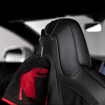 Aliuminio Kabliukas Aplinkos Apsaugą ir Ilgaamžiškumą galinių sėdynių Pogalvių Drabužių Kabyklos Tiktų už Tesla Model S X