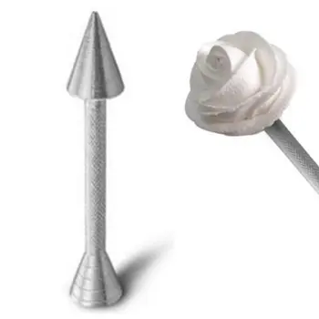 Aliuminio Lydinys Gėlių Konditerijos Patarimai Stick Lazdele Kūgio Tortas Sugarcraft Kremas Vamzdynų W0YD
